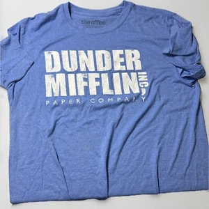 T-shirt The Office Dunder Mifflin taglia grande - Foto 1 di 1