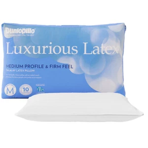Dunlopillo Luxurious Latex Pillow Medium Profile and Firm Feel - Picture 1 of 3