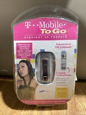 Téléphone à rabat mobile prépayé Samsung Stripe SGH-T329 T-T-NEUF DANS SON EMBALLAGE