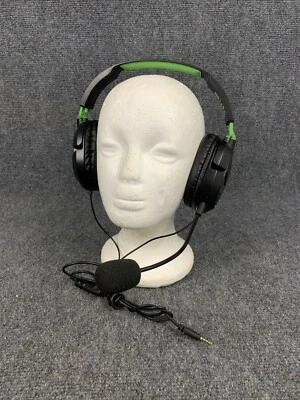 Turtle Beach Ear Force Recon Stereo Gaming Headset Black Green MINT WORKS - Image 1 of 4