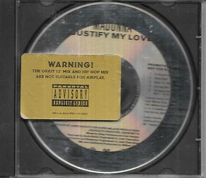 RARE MAXI CD SINGLE COLLECTOR 5 TITRES MADONNA JUSTIFY MY LOVE 1990 USA - Picture 1 of 6