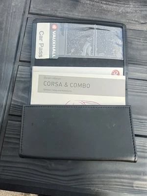 VAUXHALL CORSA / COMBO C (2005) OWNERS HANDBOOKS AND WALLET. - Image 1 of 4