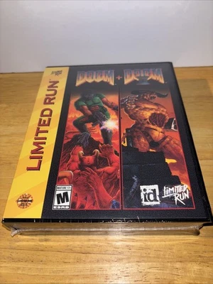 10TH ANNIVERSARY VARIANT DOOM 1 & 2 LIMITED RUN GAMES COLLECTORS EDITION SHELL - Image 1 of 4