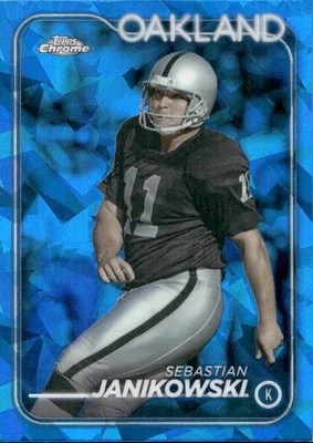 Sebastian Janikowski - 2024-25 Topps Chrome Sapphire Football #154 - Image 1 of 2