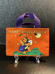 Disney Store Winnie The Pooh Happy Halloween Canvas Mini Tote Bag - Picture 1 of 4