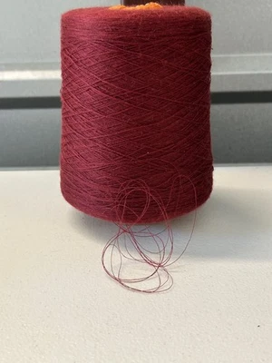 SOFT Spool Cone 2/80 COBWEB Peru Baby Alpaca Silk Yarn 1b 2oz 518gr 0007 C - Image 1 of 4