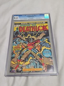 ASTONISHING TALES #25 CGC 8.5 VF+ 1ST DEATHLOK Luther Manning: George Perez 1974 - Picture 1 of 5
