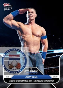 **READY TO SHIP** John Cena - 2025 WWE Topps NOW® - Card 93 - Picture 1 of 1