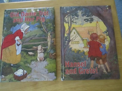 1993 Two Hardcover Hansel/Gretel & Old Dame Trot & Her Pig Classic Books - Image 1 of 4
