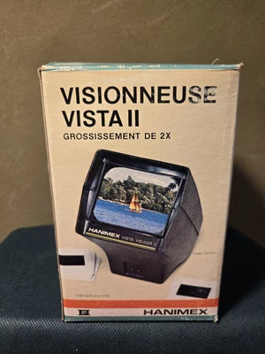 Vintage Hanimex Vista Viewer II Illuminated 2X Magnification - Image 1 of 4