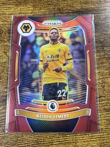 2021-22 Panini Prizm EPL Nelson Semedo Red /199 Wolves #47 - Bild 1 von 2