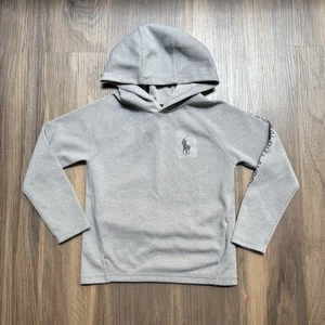Polo Ralph Lauren Boys Hoodie Waffle Knit Pullover Pony Logo Size 6 - Picture 1 of 6