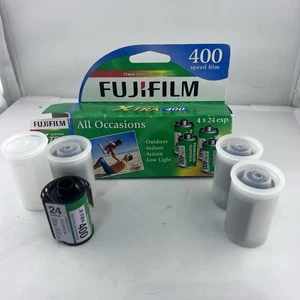 Fujifilm Superia X-Tra 400 pellicola 35mm a colori 4 rotoli x 24 esposizione scadenza 2013 - Foto 1 di 7