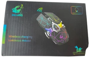 Ziyou Lang Wireless Charging Ergonomic LED Gaming Luminous Mouse only no box (1) - Picture 1 of 1