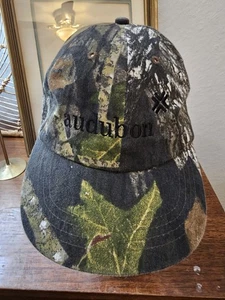 Camouflage Baseball Cap Strapback bestickt in schwarz - Bild 1 von 9