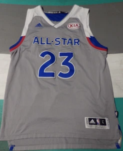 Camiseta deportiva Adidas 2017 Lebron James Cleveland Cavaliers All Star Swingman para hombre grande - Imagen 1 de 6