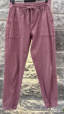Pantalones deportivos Athleta de algodón para mujer talla S color rosa rubor salón Foto 1 de 4