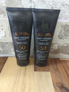 2x Black Girl Sonnencreme Make it Hybrid LSF50 - je 2x 3 Unzen - Ex: 1/28 - Bild 1 von 4