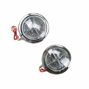 Luces antiniebla LED Motos 5" para Harley Chopper Bobber Café Racer Classic FLHR  - Imagen 1 de 7