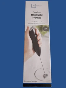 Varita espumadora de leche Mainstays a batería batidora de mano herramienta de espuma de café - Imagen 1 de 4