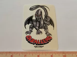 ¡PEGATINA DE COLECCIÓN POWELL PERALTA STEVE CABALLERO DRAGON CAB DE LOTE ANTIGUO! - Imagen 1 de 1