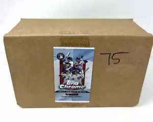2022 Topps Chrome Update Hobby Packs (BOX of 75 Packs) Cards Factory Sealed MLB - Picture 1 of 5