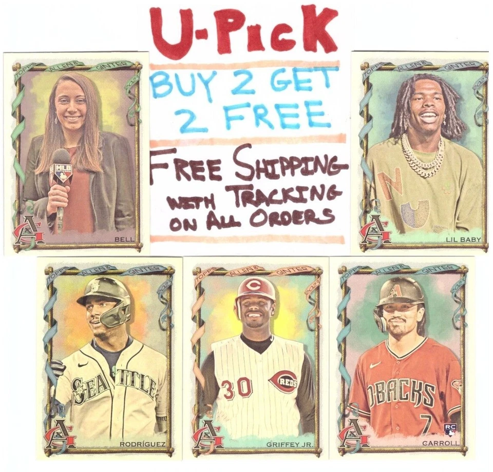 2023 Topps Allen Ginter Base 1-250 Buy 2 Get 2 FREE Shipping U-Pick - Image 1 of 1