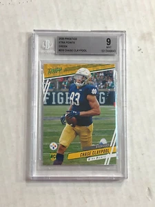 CHASE CLAYPOOL 2020 Prestige XTRA POINTS GREEN SP RC! BGS MINT 9! STEELERS! - Picture 1 of 3