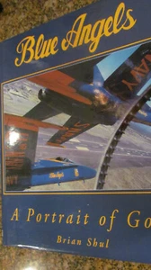 *BRIAN SHUL SIGNED ~ Blue Angels: A Portrait of Gold ~ HCDJ ~ 1995 1st/1st ~ - Picture 1 of 2