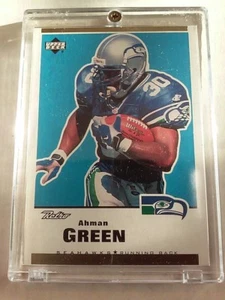 1999 Upper Deck Retro Gold Seattle Seahawks Card #146 Ahman Green 13/175 - Picture 1 of 2