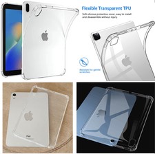 Shockproof Clear Soft TPU Cover Case For iPad 10/9/8/7/6/5th Gen Mini Air Pro 11