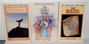 Set of 3 By John MacArthur, Bible Studies LN Paperback Copies FREE SHIPPING !!! - Picture 1 of 2