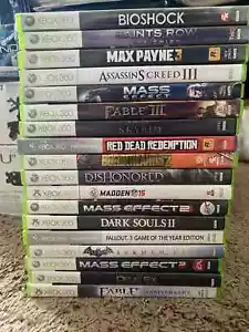 Game Lot Bundle Microsoft XBOX 360 Games - READ - Picture 1 of 1