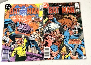 DC Batman (1984) #379 Mad Hatter and Batman #365 (1983) Jungle Jeopardy - Picture 1 of 18