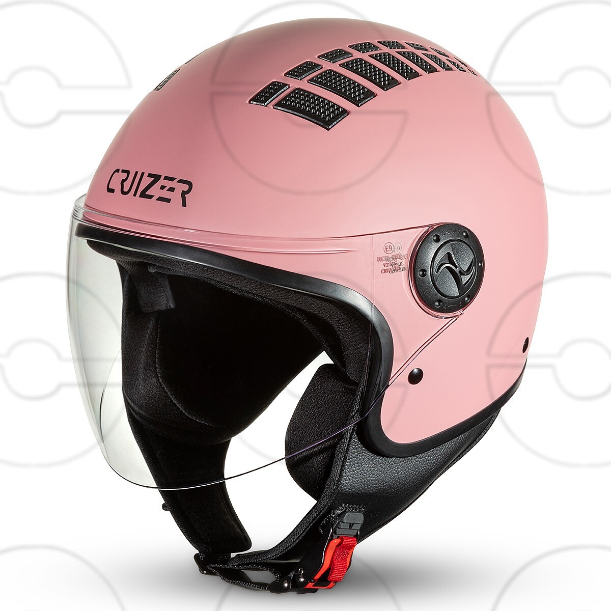 Casque Moto Jet ORZ Ouvert Style Café Racer - Certification DOT - Neuf Avec étiquettes