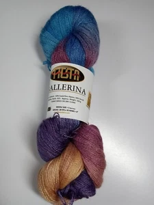Fiesta Yarn Ballerina-Blue Moon-925 Yards- Superfine Alpaca/Tencel - Picture 1 of 2
