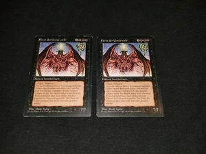 MTG 1x Revised black rare HP German FBB Lord of the Pit - ships w/ tracking - Picture 1 of 2