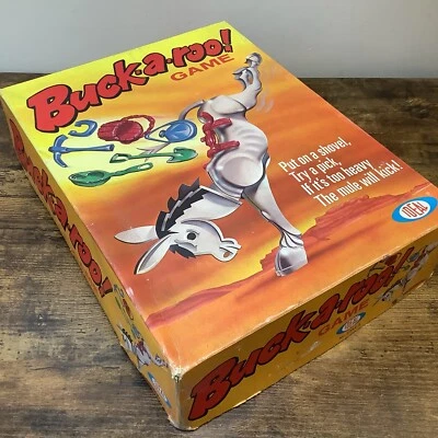 VINTAGE 1970 Buck-A-Roo Buckaroo Game by Ideal (Parts Only) - Image 1 of 4