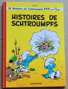 Les Schtroumpfs T 8 Histoires de Schtroumpfs PEYO éd Lombard rééd - Imagen 1 de 3