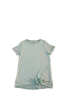 Girl's All in Motion Blue Gym Shirt - Picture 1 of 3