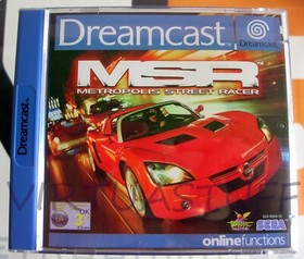 Metropolis Street Racer, MSR, Sega Dreamcast, Euro UK Market, Complete, Like New