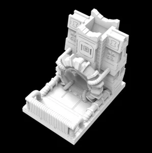 Sci Fi Portal Würfelturm - 3D gedruckt - 16 mm Würfel - Tabletop Rollenspiel - Bild 1 von 4