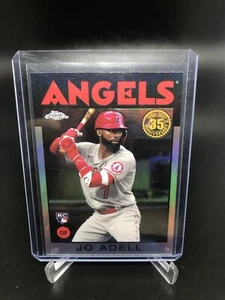 2021 Topps Chrome Jo Adell 35th Anniversary Rookie Refractor Angels - Picture 1 of 3