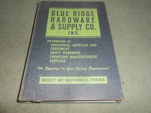 1946 HARDWARE TOOLS & SUPPLIES CATALOG / 600 Page HARDBACK BOOK / VIRGINIA - Picture 1 of 12