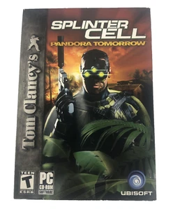 Tom Clancy Splinter Cell Pandora Tommorrow PC Juego de Acción CD-ROM Windows 3 Disco - Imagen 1 de 12