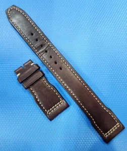 Genuine IWC Pilot Strap 21mm Brown Leather - Picture 1 of 2