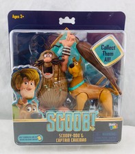 Scoob Super Scooby Doo and Captain Caveman Action Figures New in Package 