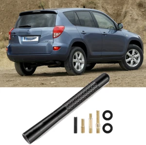 4.7" Black Car Antenna Exterior Radio FM Kit + Screw For Toyota RAV4 2001-08 - Picture 1 of 12