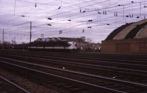 SOUTHERN RAILWAY Railroad Train Yard Original 1965 Photo Slide - Picture 1 of 1
