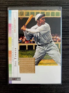 Joe Tinker Topps Gallery Artifact Game Used Bat Card🔥 - Picture 1 of 2
